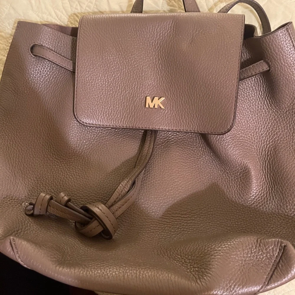 Michael Kors Studio Junie Medium Flap Backpack - Picture 2 of 7